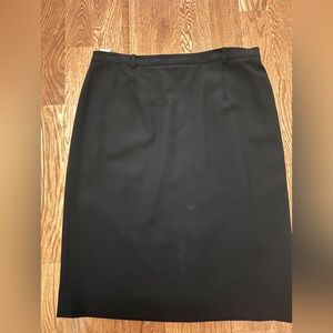 Black skirt